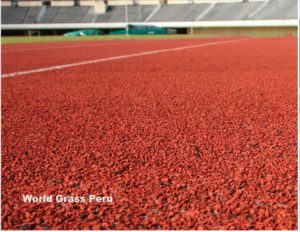 PISTA ATLETICA CAUCHO